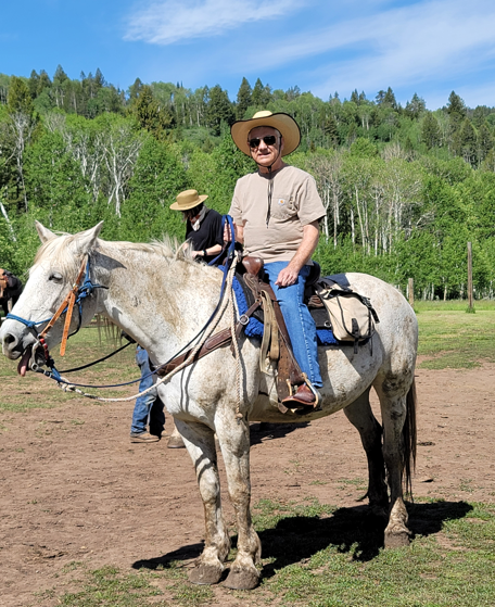 Man on a horse