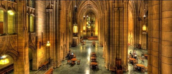 Inside the Cathedral of Learning.